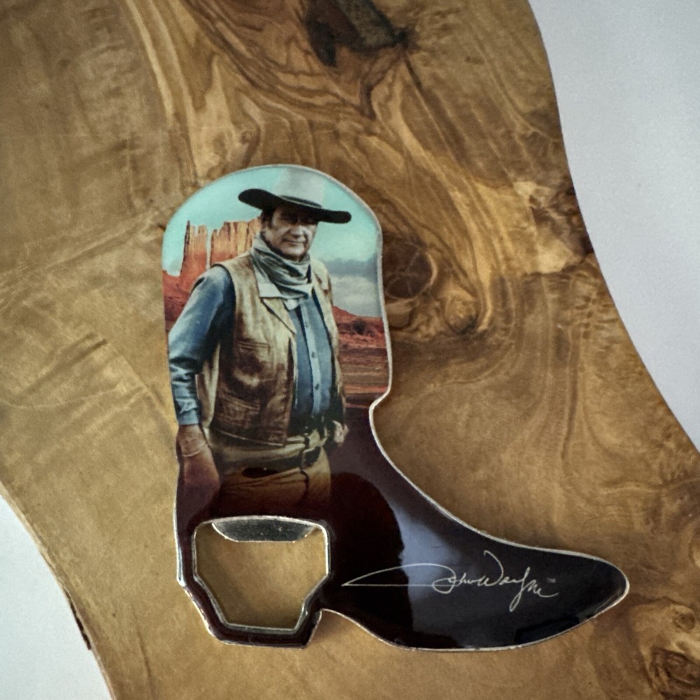 John Wayne Enterprises Magnetic Boot Shaped Can Opener 2017