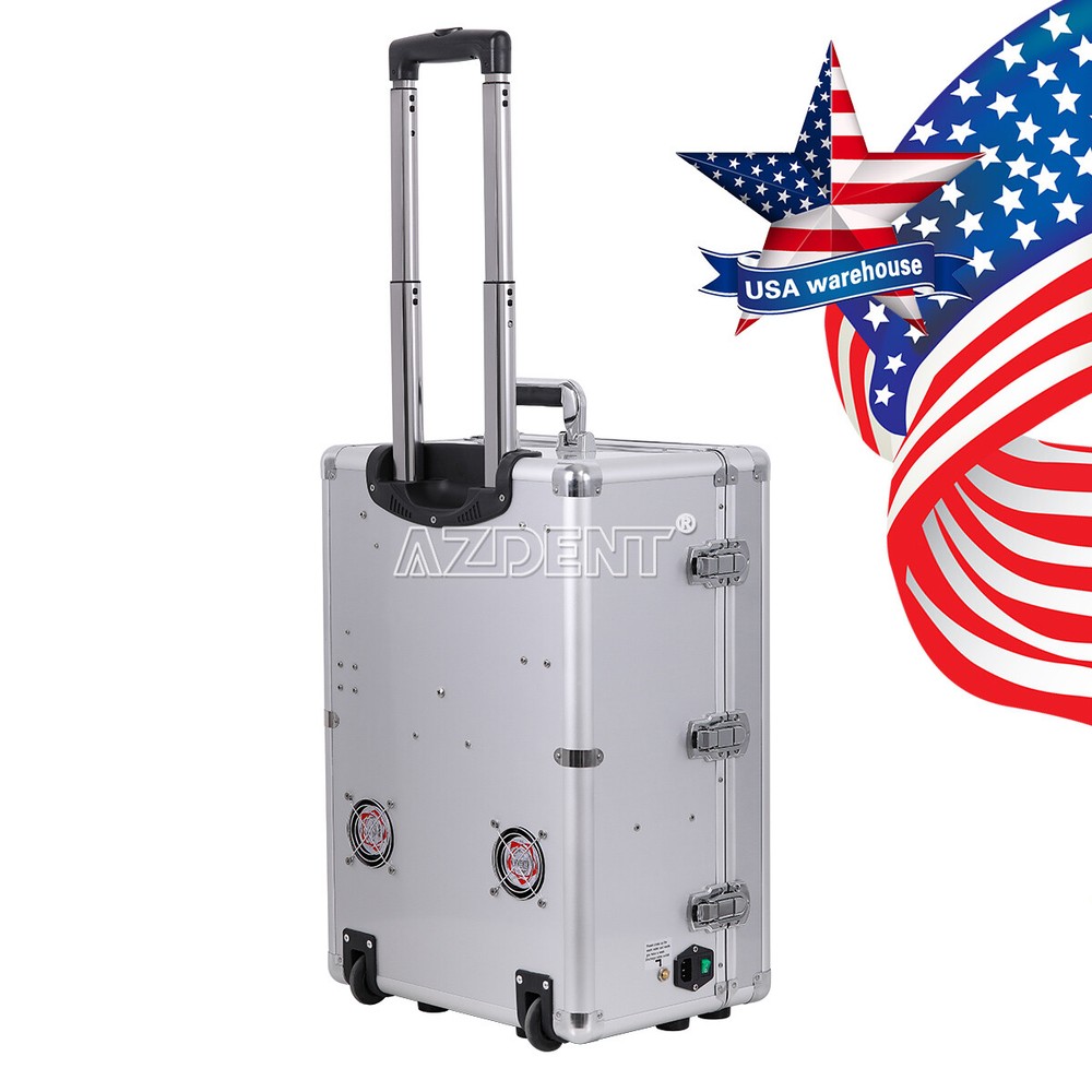 Portable Dental Unit Air Compressor Light Curing/Handpiece Kit/LED Head Light