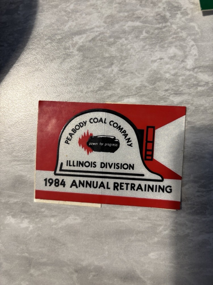 coal mining stickers(2026 Listing) Nice Peabody