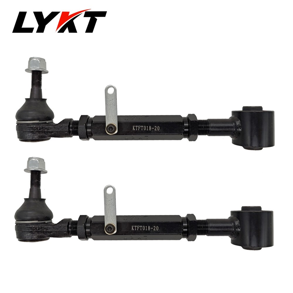 LYKT 2pcs Rear Adjustable Toe Alignment Control Arms Kit for 01-06 Lexus LS430