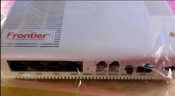 Frontier GPON ONT Optical Network Terminal FOG421