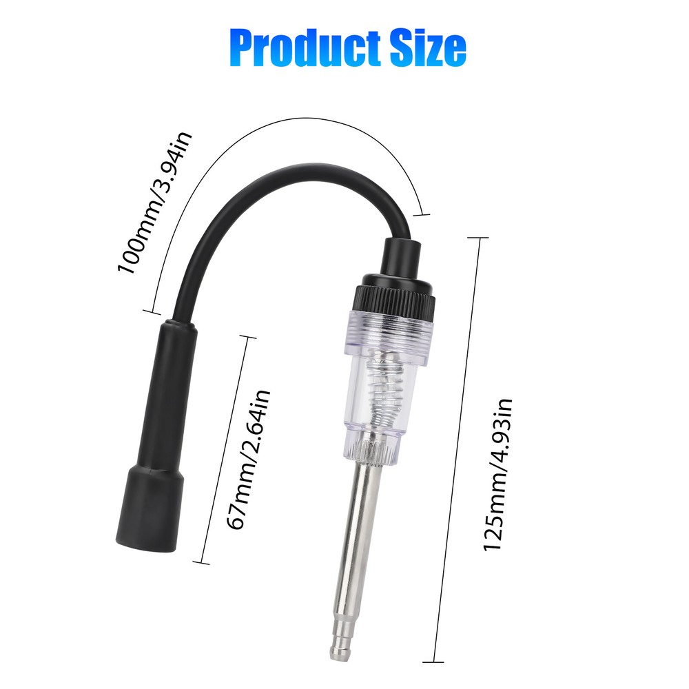 Spark Plug Tester Ignition System Coil Engine In Line Auto Diagnostic Test Tools