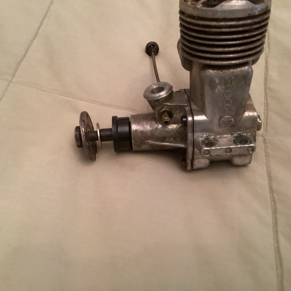 Rare Vintage Line Control McCoy 29. Bench TestedCompression Airplane Engine