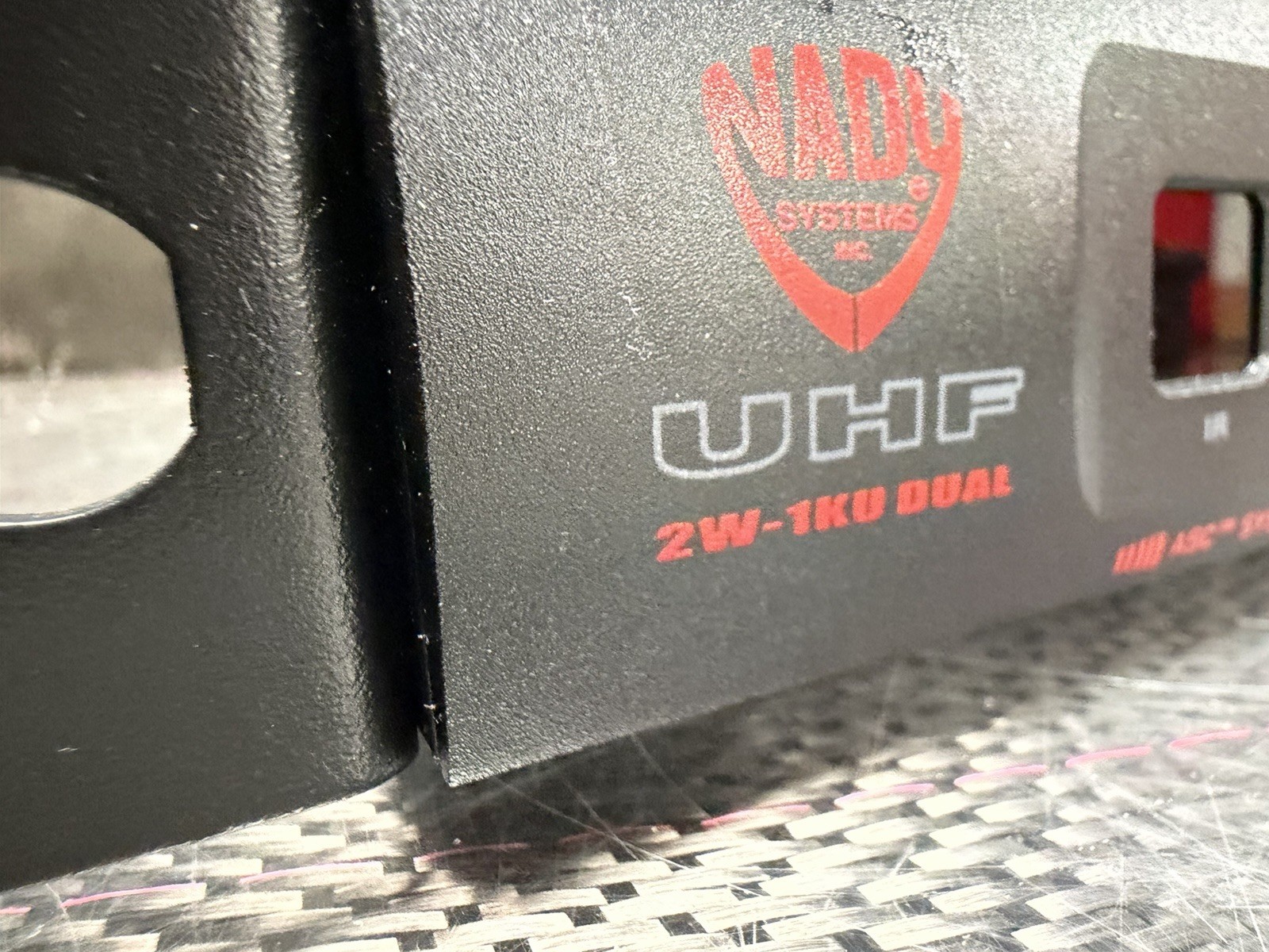 Nady 2W-1KU *Receiver Only* 1,000-Channel Dual UHF Ships Fast VGC!