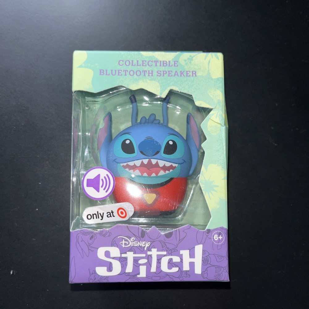 Bitty Boomers Disney : Stitch Experiment 626 Mini Bluetooth Speaker NIB