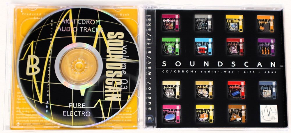 USB Soundscan 03 Pure Electro Sample Library/Sound Library Sampling CD