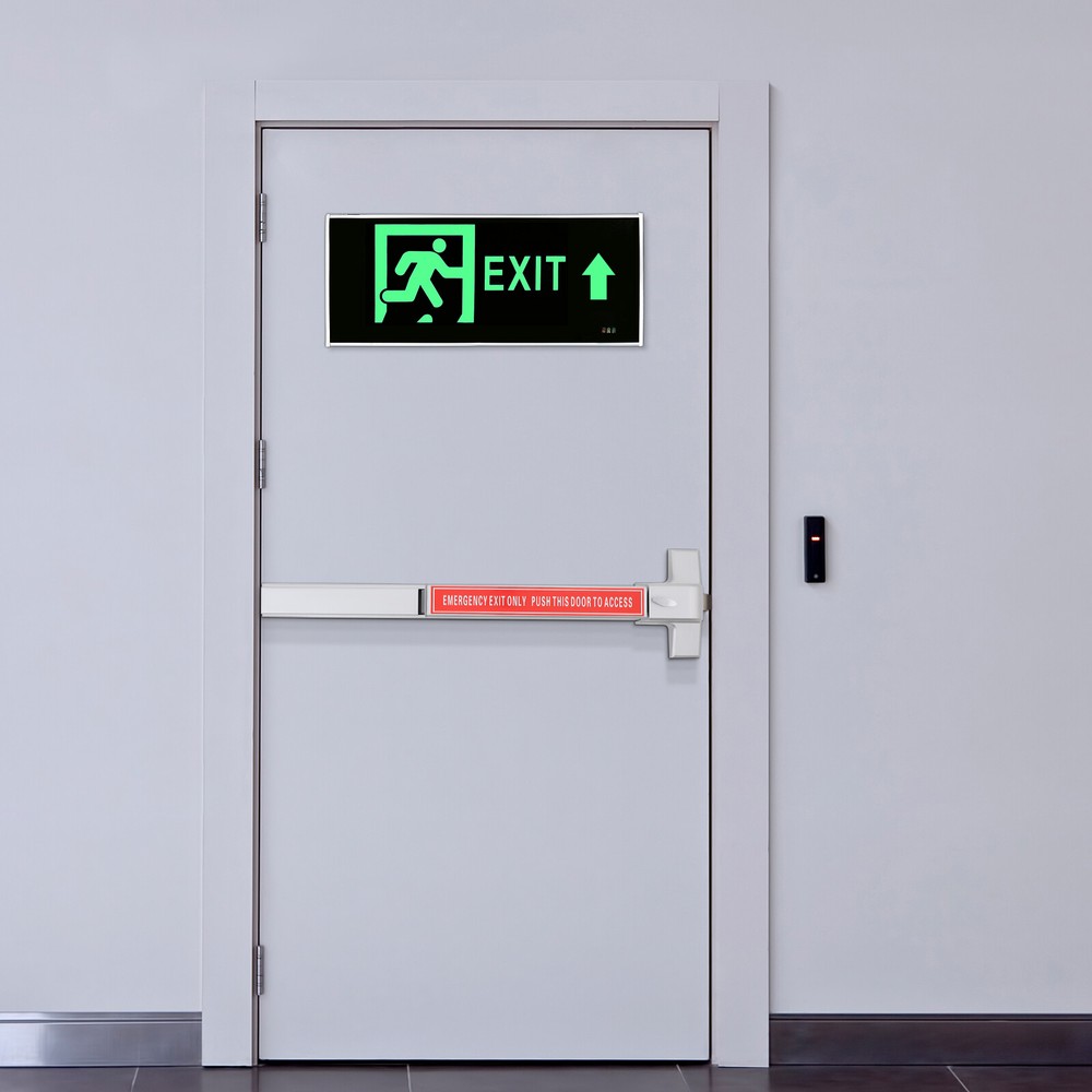 Door Push Bar Panic Exit Device Lock Hardware Latches Commercial 65CM