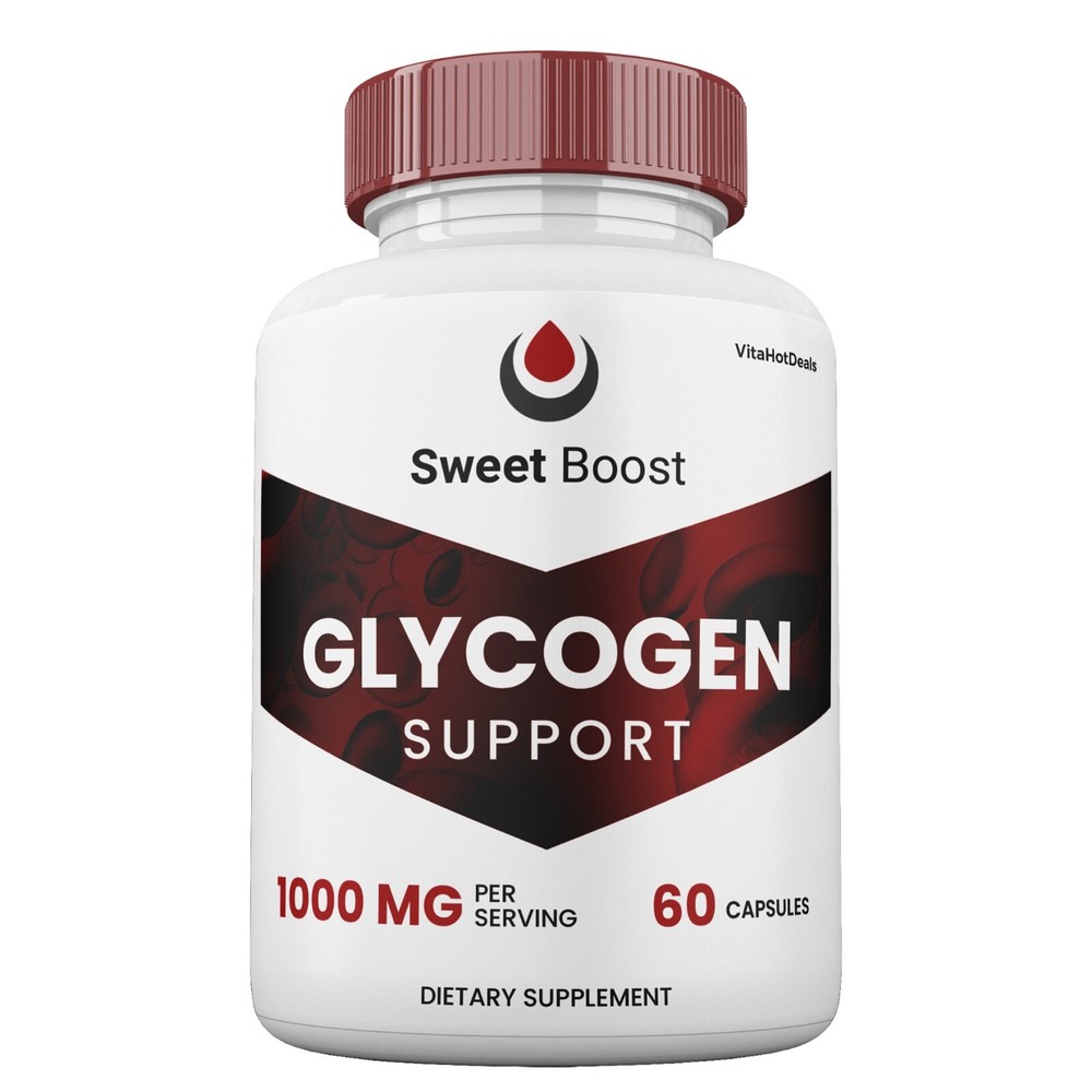 Sweet Boost Glycogen Support Capsules, Max Strength , SweetBoost Pills (5 Pack)