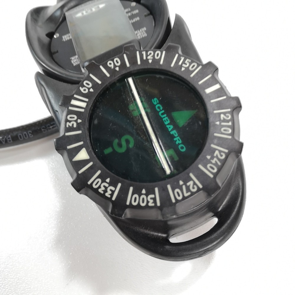 Scubapro EDI Air Integrated Scuba Dive Diving Computer with Compass #3105