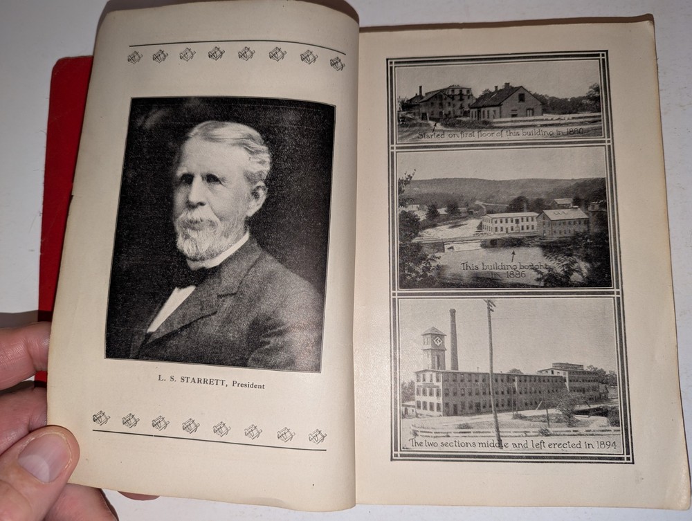 Starrett Tools Catalog #20 VTG early 1900's Pierce Hardware Co.