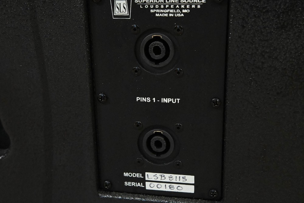 SLS LSB8115 15" Passive Subwoofer Line Array Module CG01FWY