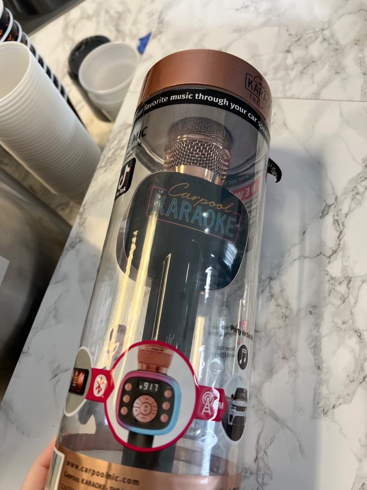 carpool karaoke microphone