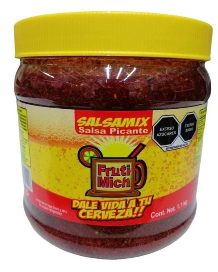 Escarchado Para Michelada Sabor Tradicional 1.1kg Frutimich