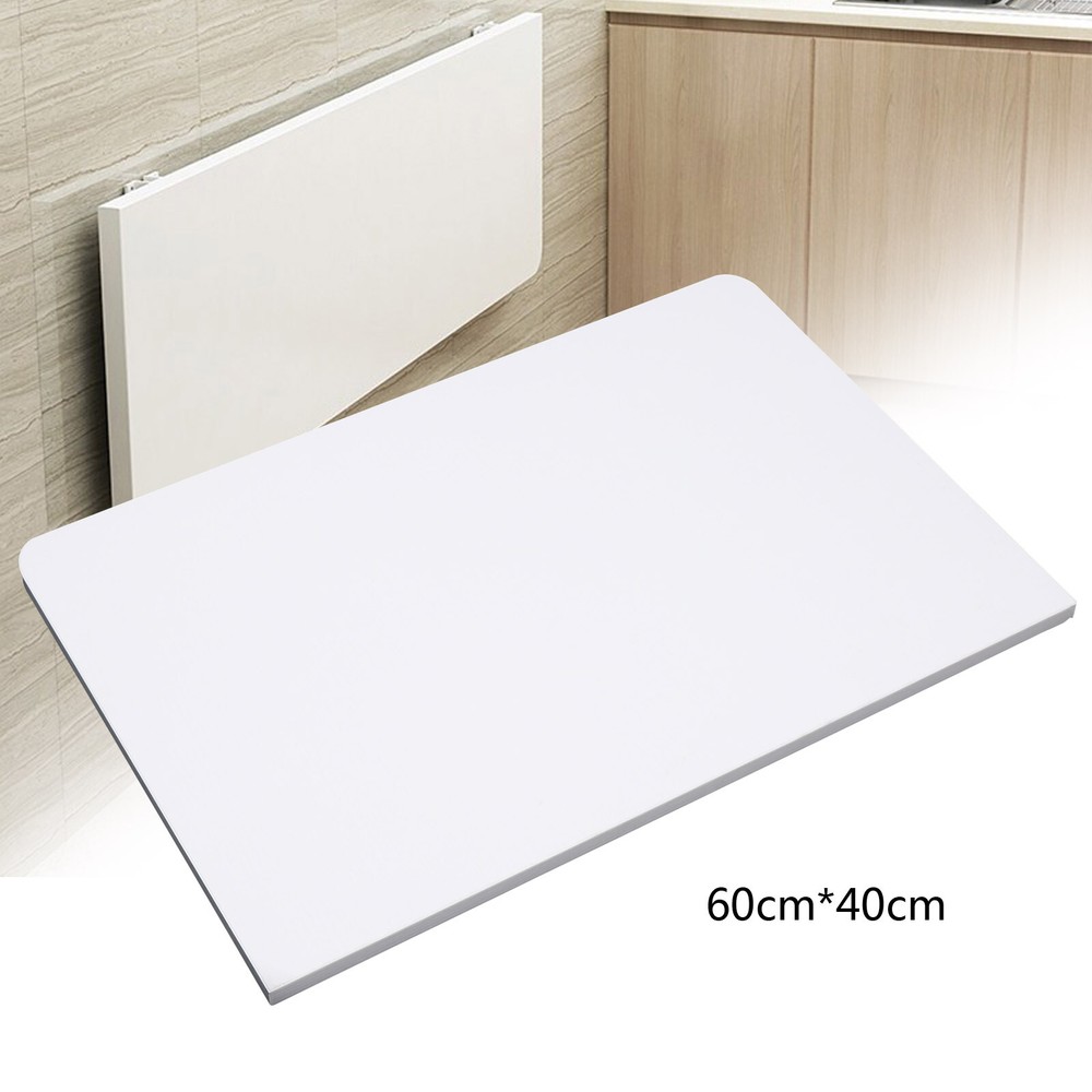 Wall Mounted Floating Desk Folding Murphy Desk Folding Table Space Saving White