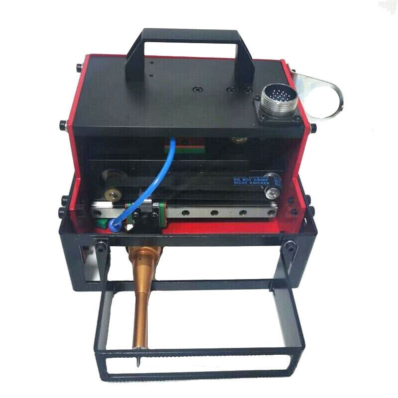 Portable Pneumatic Dot Peen Marking Machine 100*20mm for VIN Code Chassis Number
