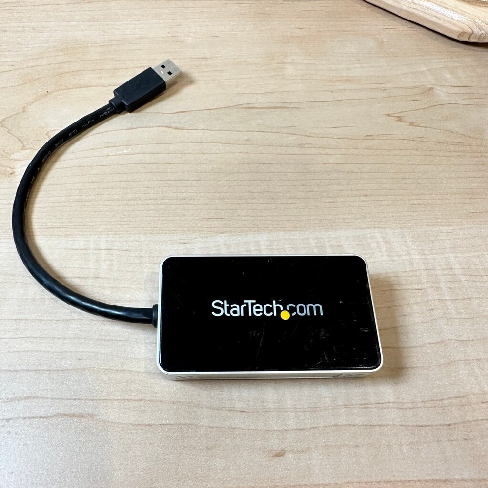 StarTech USB to VGA Adapter - Black & Silver