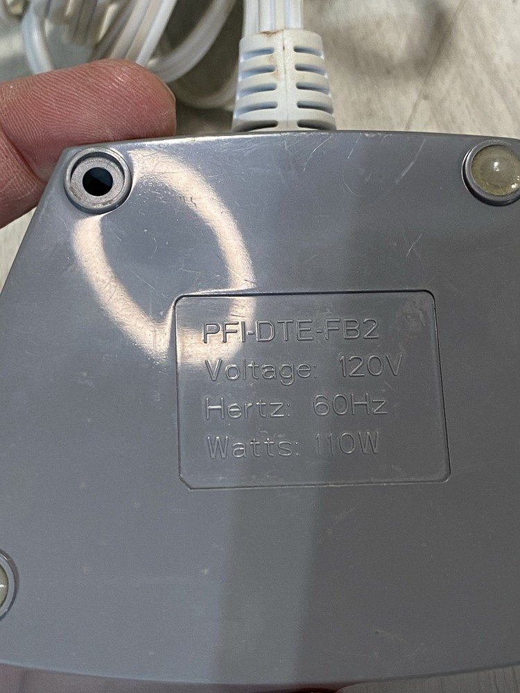 Serta Microplush Electric 3 Prong Heated Blanket Controller PFI-DTE-FB2 WORKING