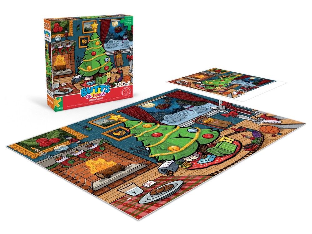 Butts on Things Christmas Puzzle