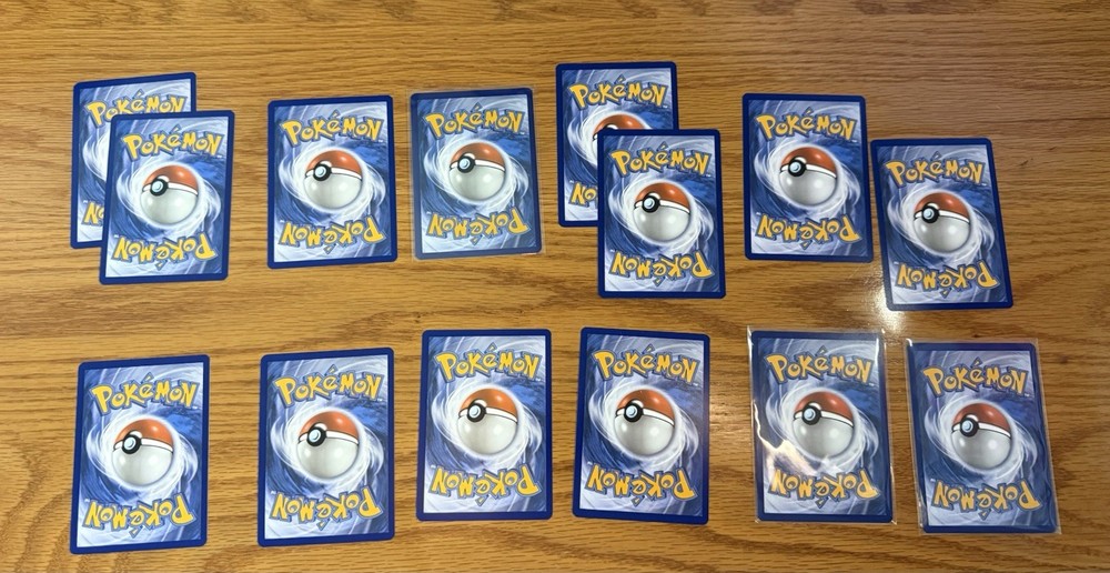 Mega Evolution & Phantasmal Flame 14 card lot - Commons and Rares