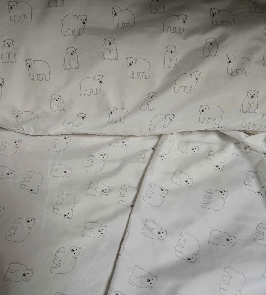 Marmalade Full Polar Bear Forest Comforter set