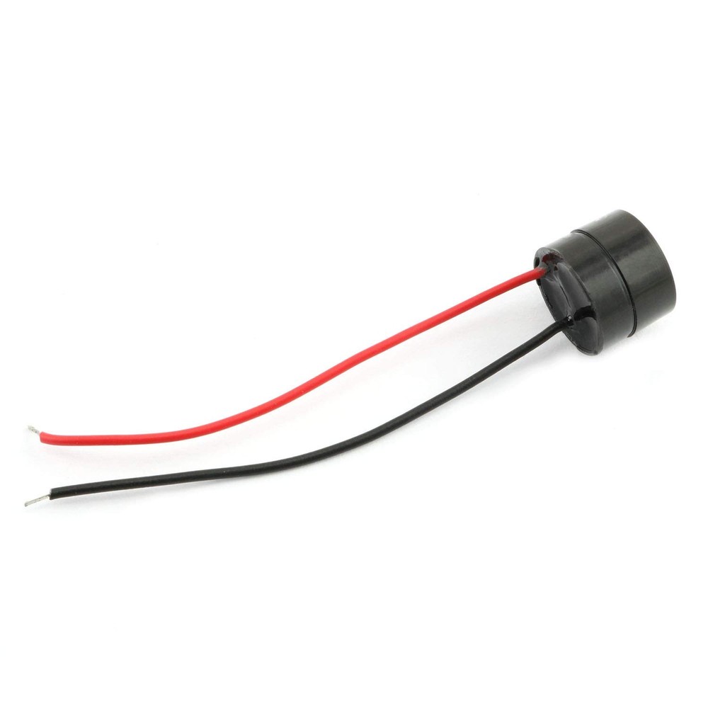 RuiLing 5pcs DC 12V Wired Active Electronic Buzzer Electromagnetic Type Black