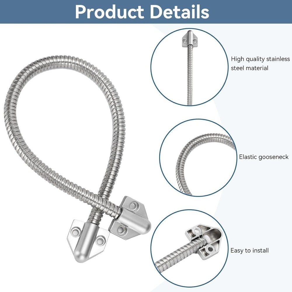 Armored Door Loop 3Pcs Exposed Mounting Access Control Cable Wire...