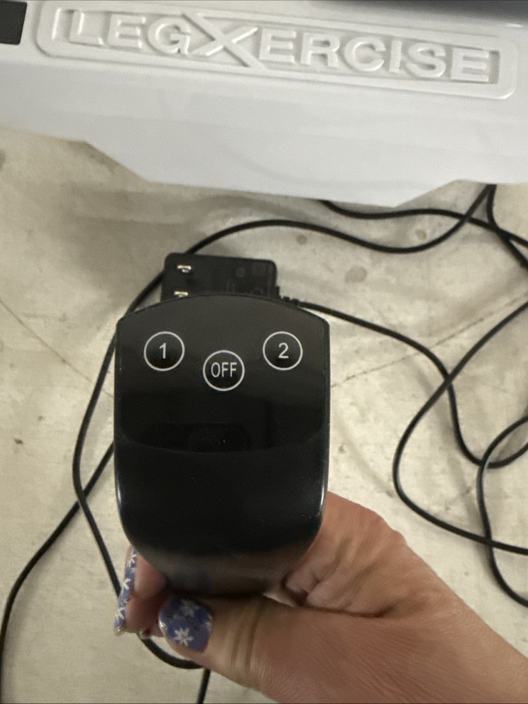 Tested LegXercise Pro LEGX-012 Motorized Leg Exercise Machine w/ Wireless Remote