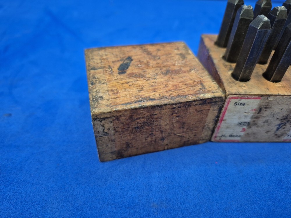 Boker 1/8" Number Stamp Set