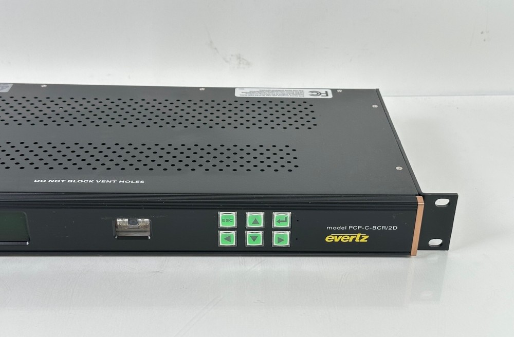 Evertz PCP-C-BCR/2D Interface Unit