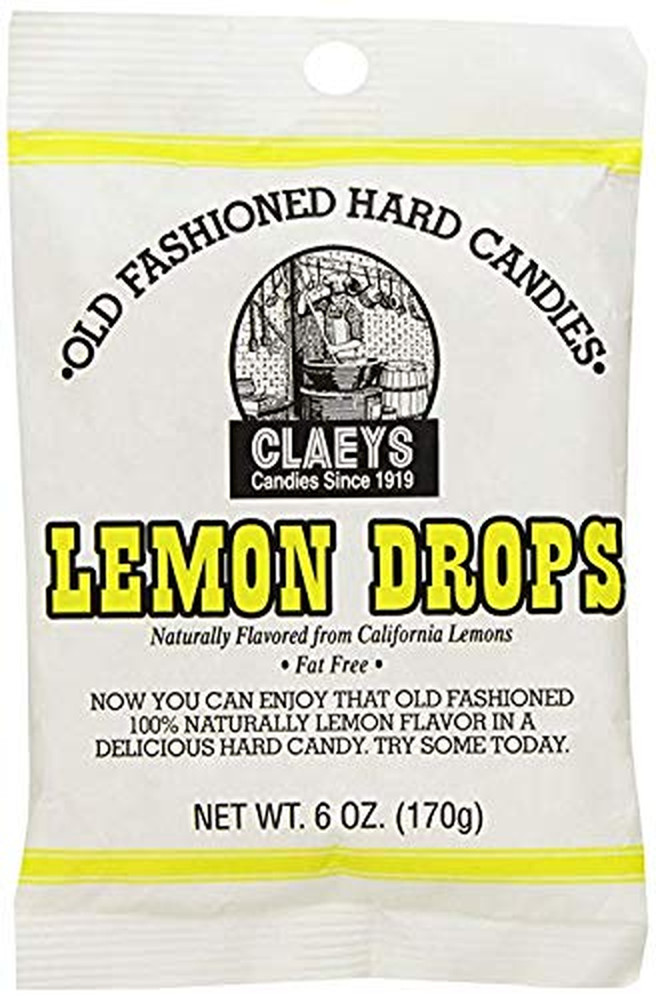 Claey'S Old Fashioned Hard Candy Lemon, 6 Ounce - 5 Pack