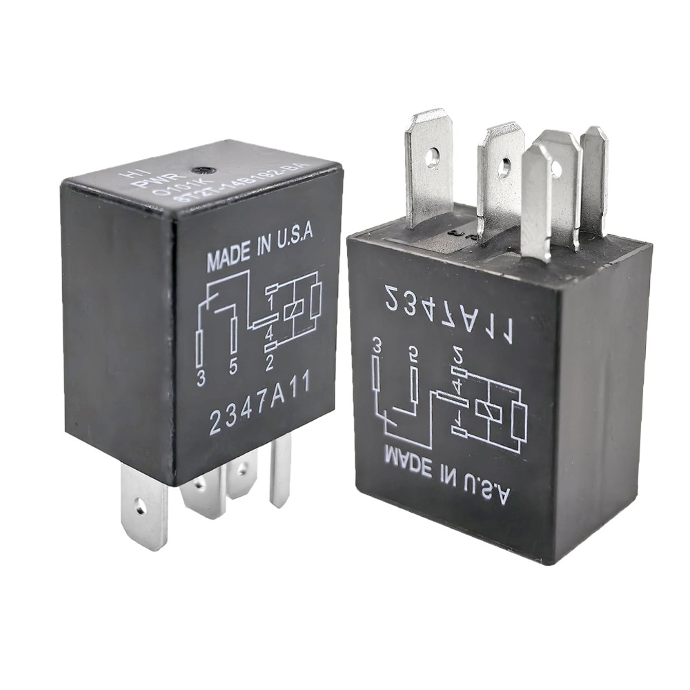 New 8T2T-14B192-BA FoMoCo HI PWR Relay 5Pins Automotive Relay 2pcs