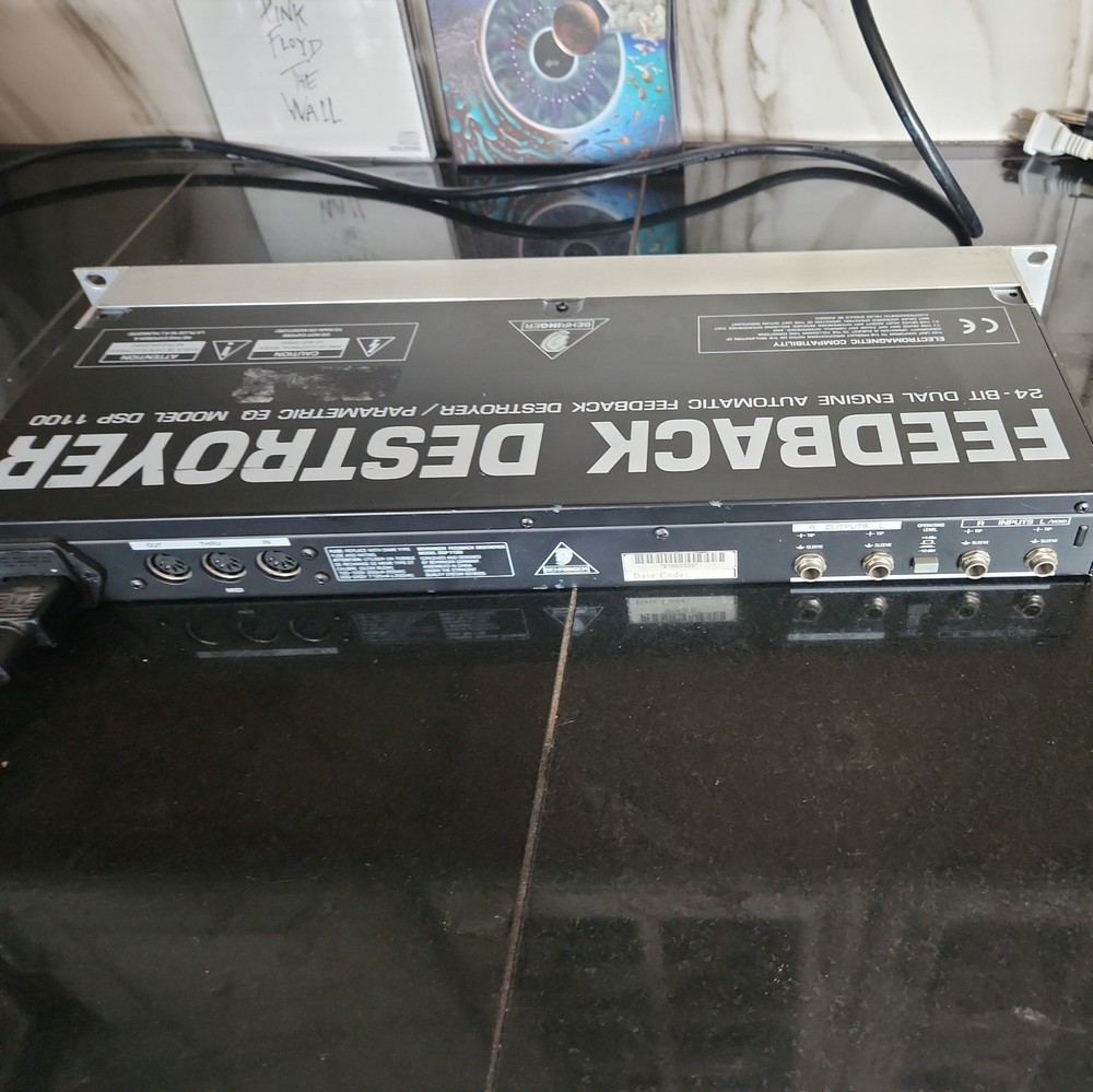 Behringer Feedback Destroyer DSP1100 24 Bit Dual Engine Parametric