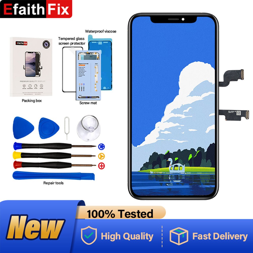 For iPhone XR 11 12 13 14 15 LCD OLED Touch Display Screen Digitizer Replacement