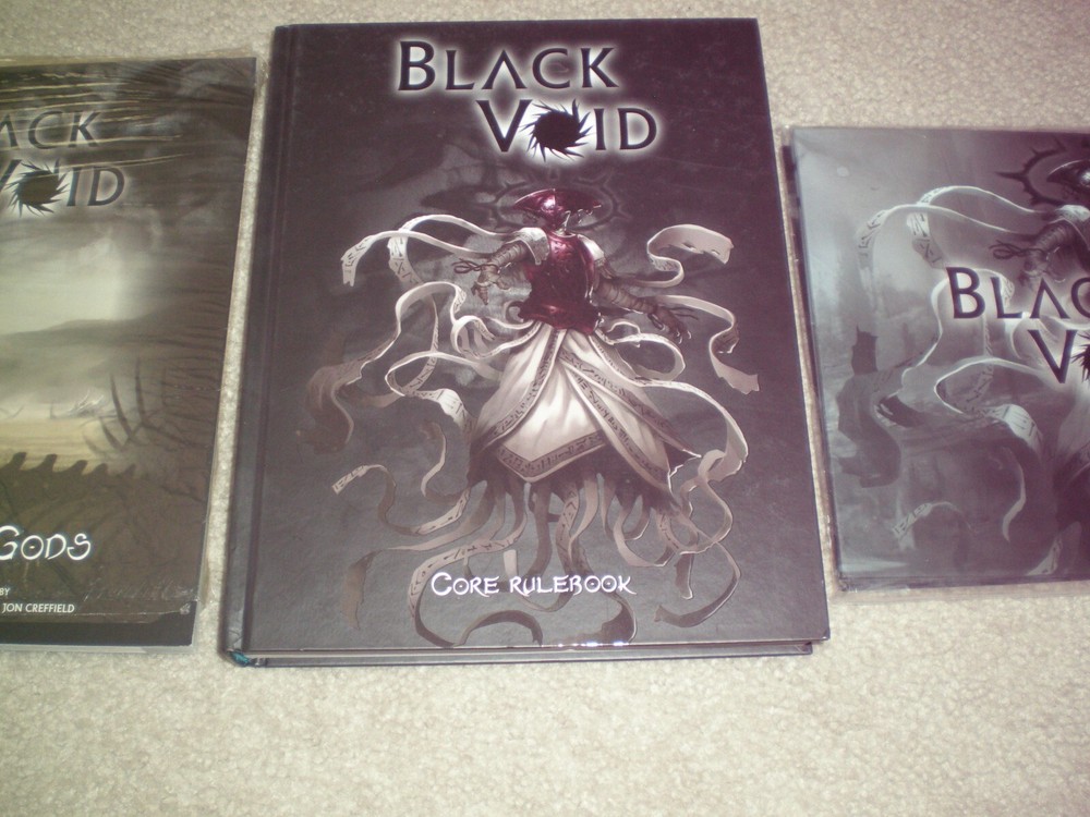 Black Void RPG: Core Rulebook, Screen, Those Who Would Gods Module Excellent