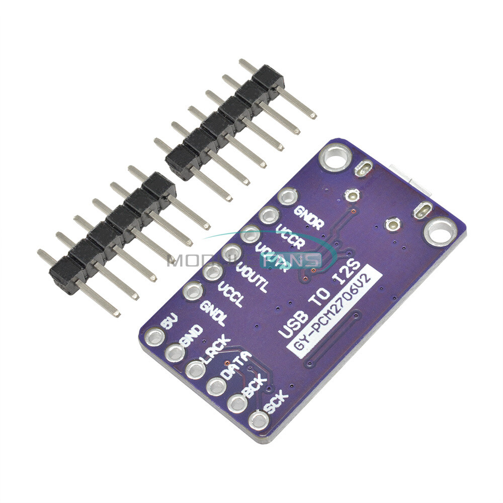 USB TO I2S IIS PCM2706 Gesture Recognition Sensor Decoder Connector Board Module