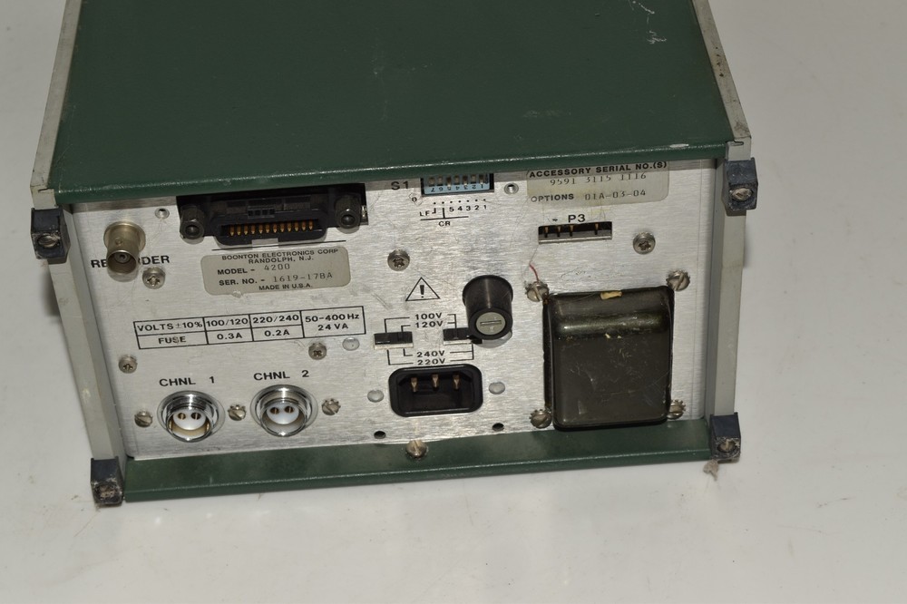 *LL* Boonton RF Microwattmeter Model 4200 (TTR27)