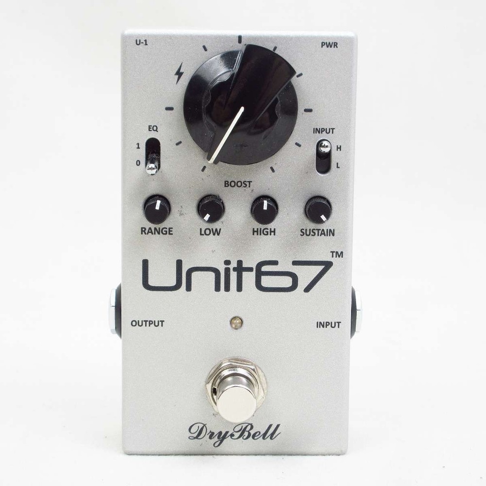 Drybell Unit67 Tone Shaper Compressor Eq Booster Rangemaster Equalizer
