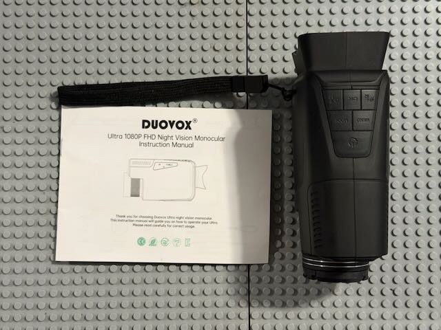 Duovox Ultra 1080 FHD Night Vision Monocular Camera