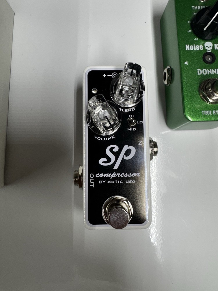 Xotic SP Compressor and Donner Noise Gate With Boxes