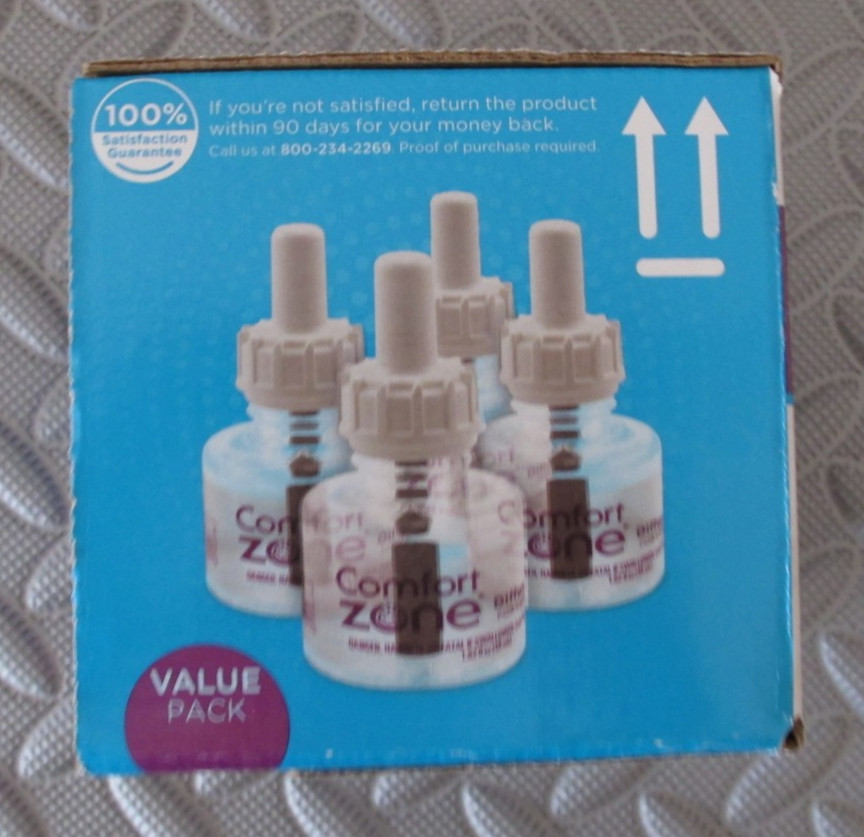 Comfort Zone Single & Multi-Cat Calming Diffuser Refills 4 Pack