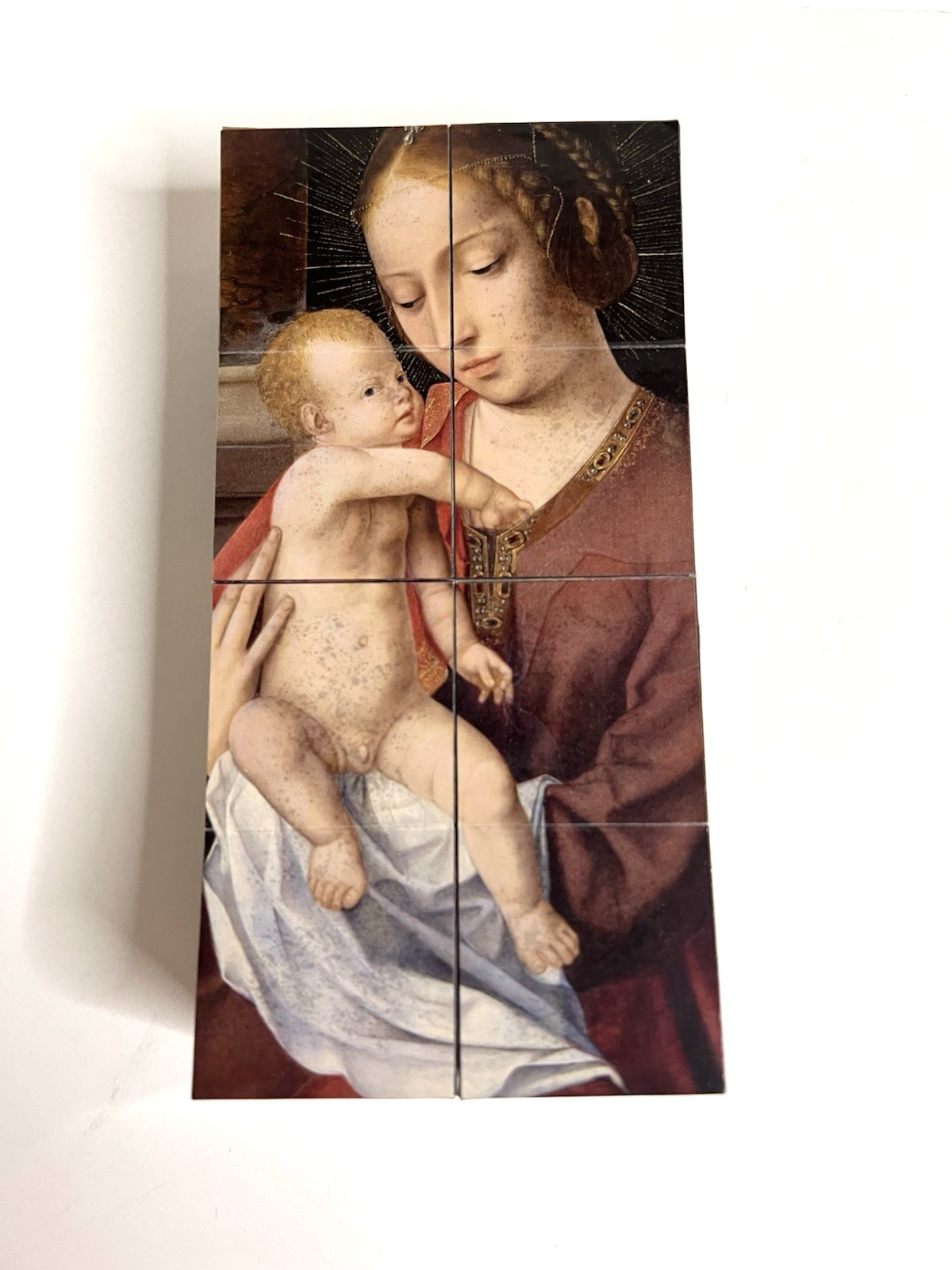 Madonna & Child Art Cube Collection Museum of Fine Arts Houston with Booklet