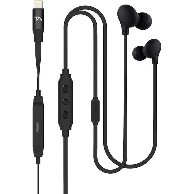 Tech Armor upgraded [Apple MFi Certified] 8-pin Lightning Earbuds