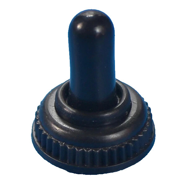 TOGGLE SWITCH WATERPROOF BLACK RUBBER BOOT GUARD OR COVER #665000