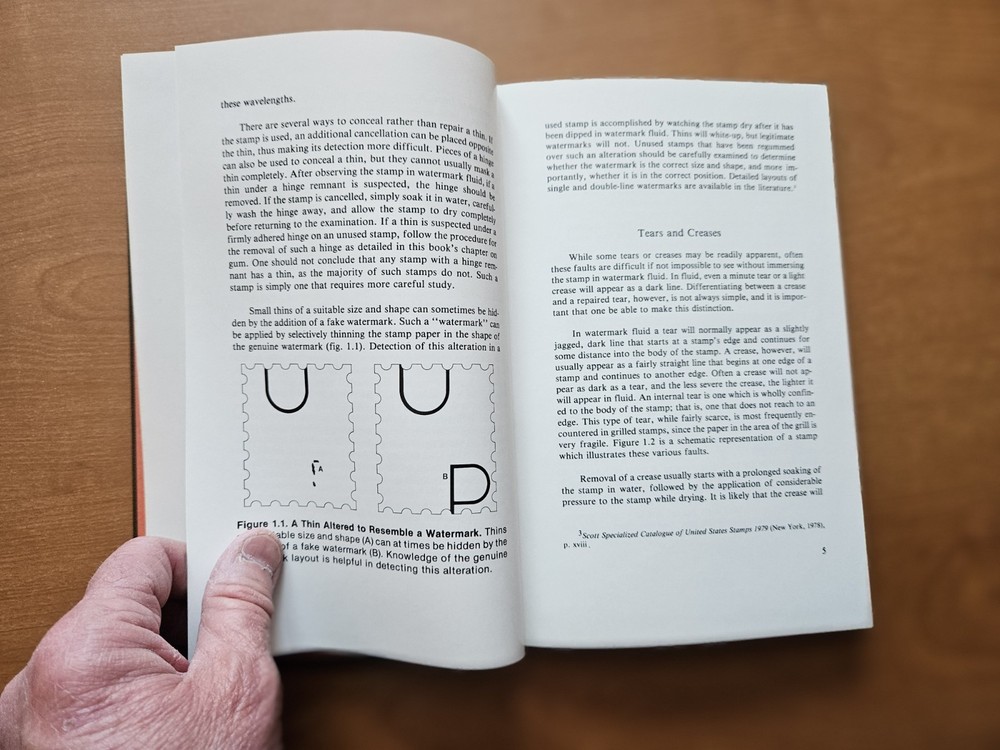 How To Detect Damaged, Altered, And Repaired Stamps by Paul W. Schmid (1979...