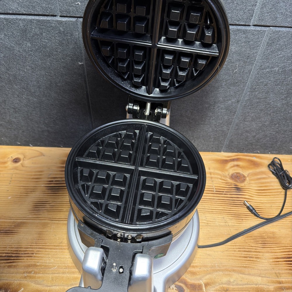 Waring Pro Double Waffle Maker – Rotating Belgian Style – Model WMK600 – Tested