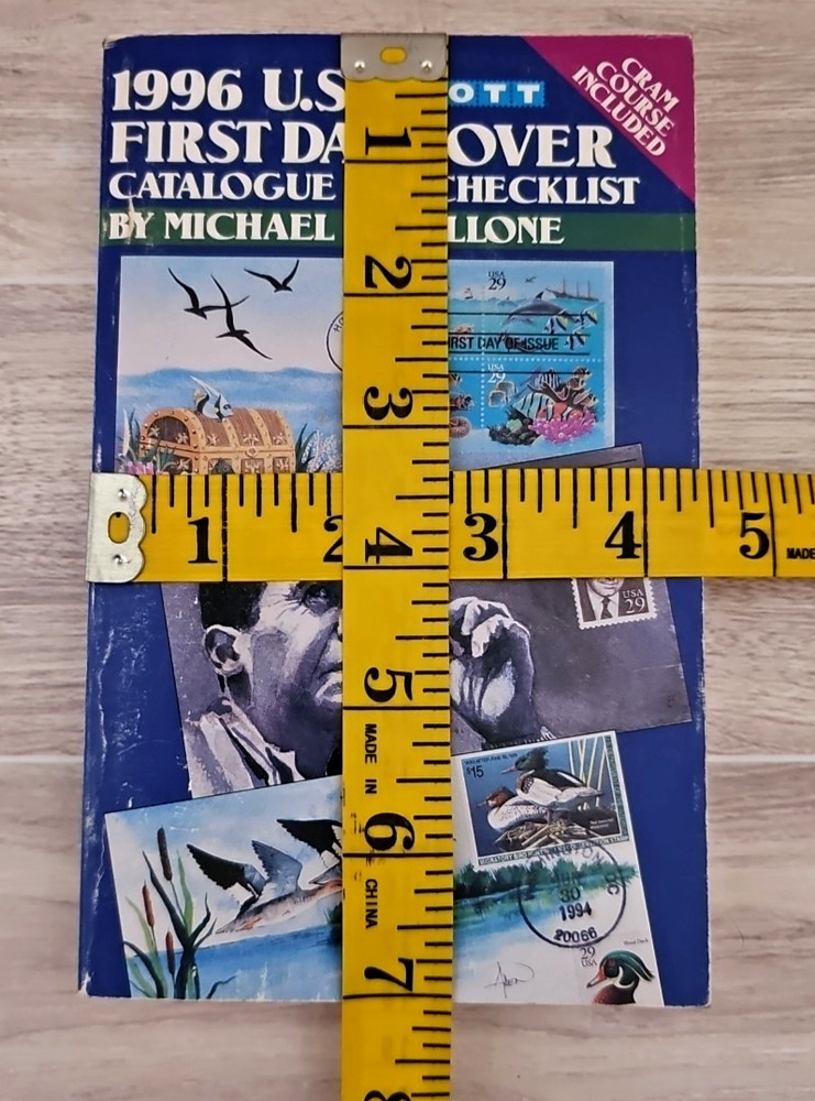 Vtg. 1996 SCOTT U.S. First Day Cover Catalogue & Checklist Book