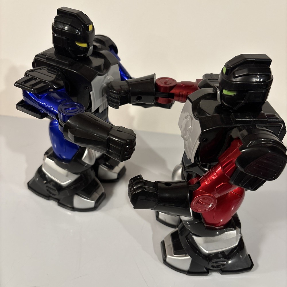 Cyber Boxing Robots Remote Control Head 2 Head RC Boxing See Description