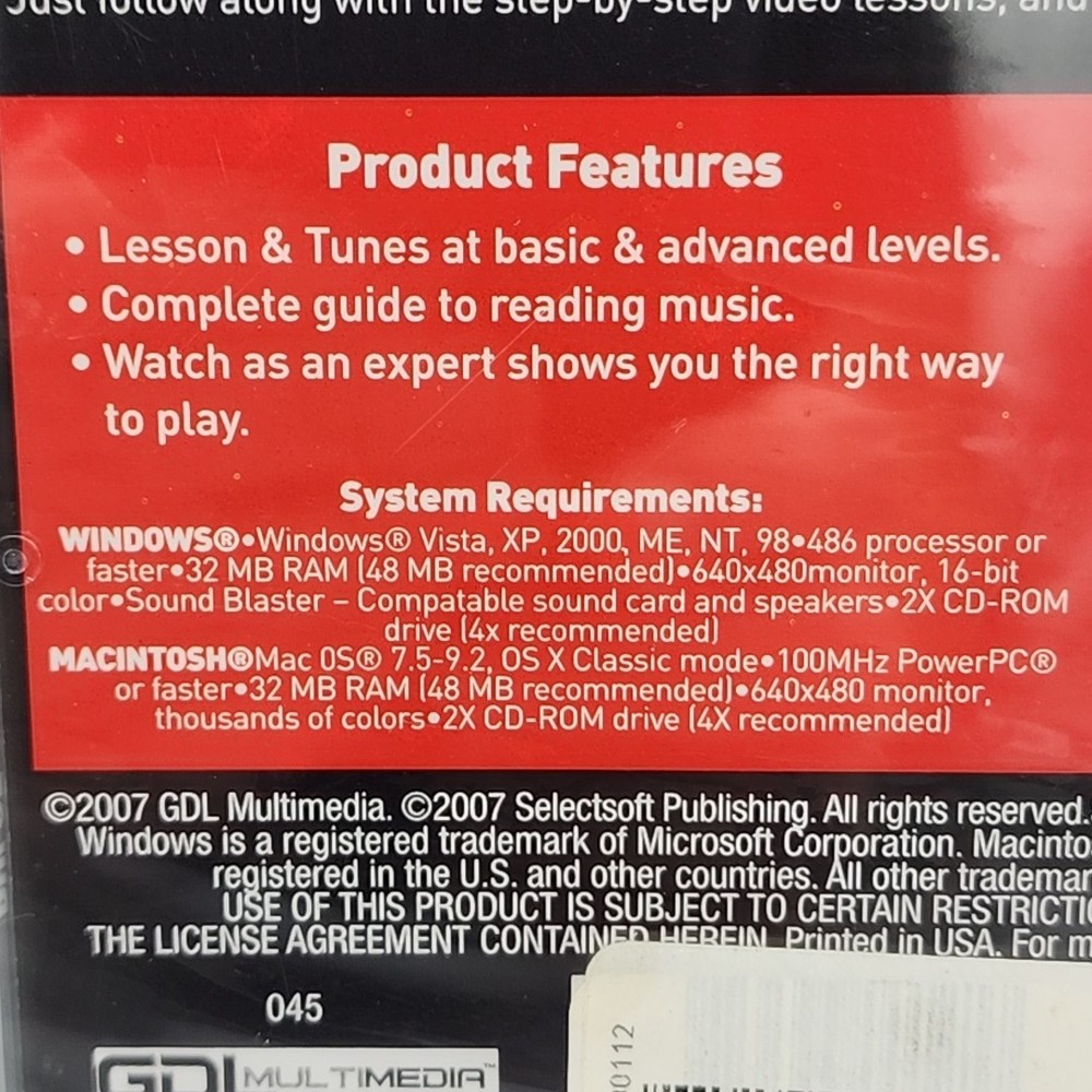 Easy Piano Pulse Software Windows Mac Multimedia Factory Sealed