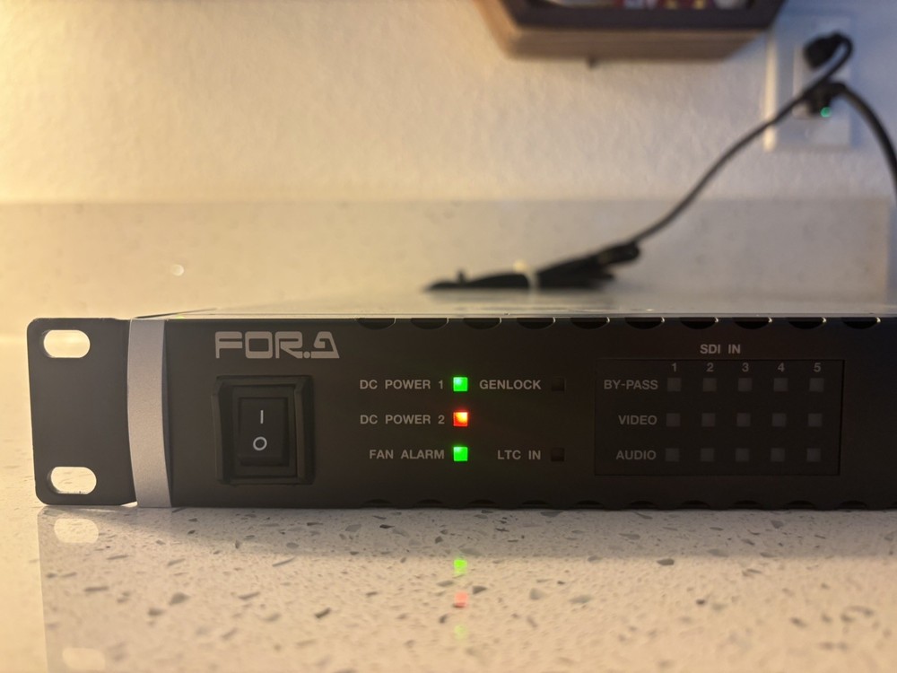 FOR.A FA-505 3G-SDI 5CH Frame Sync Up Down Cross Audio Embed/Deembed