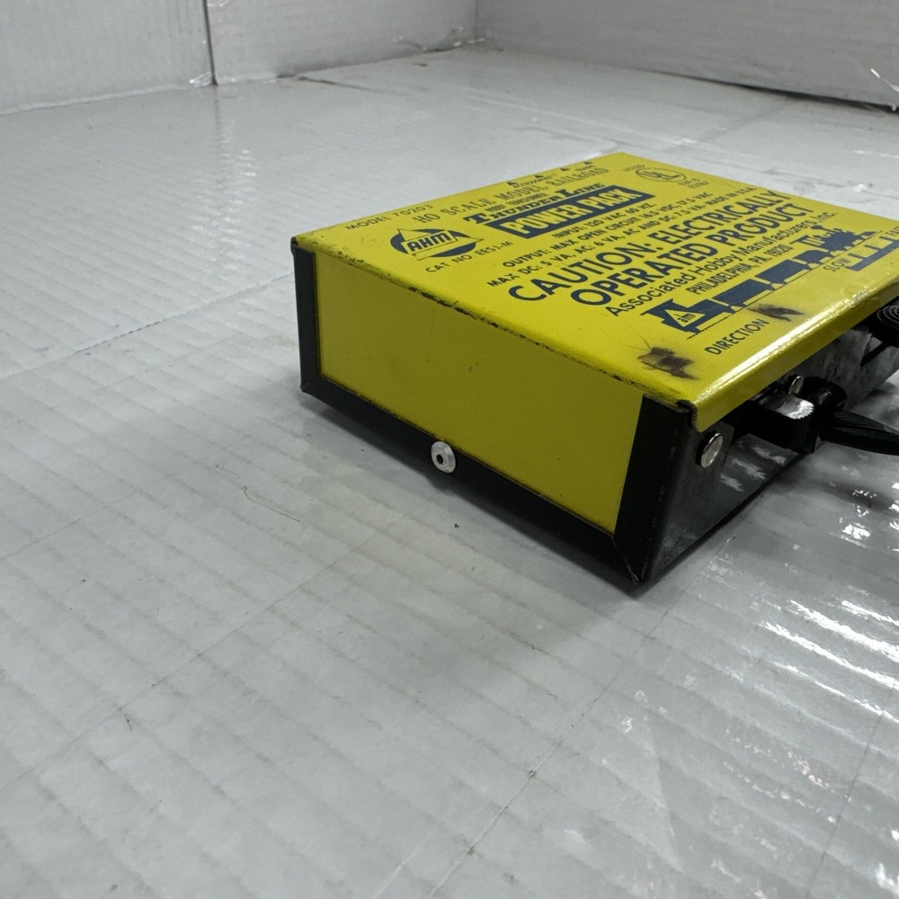 Ahm Thunder Line Ho/ N Scale Transformer, Power Pack For Train Set Layout